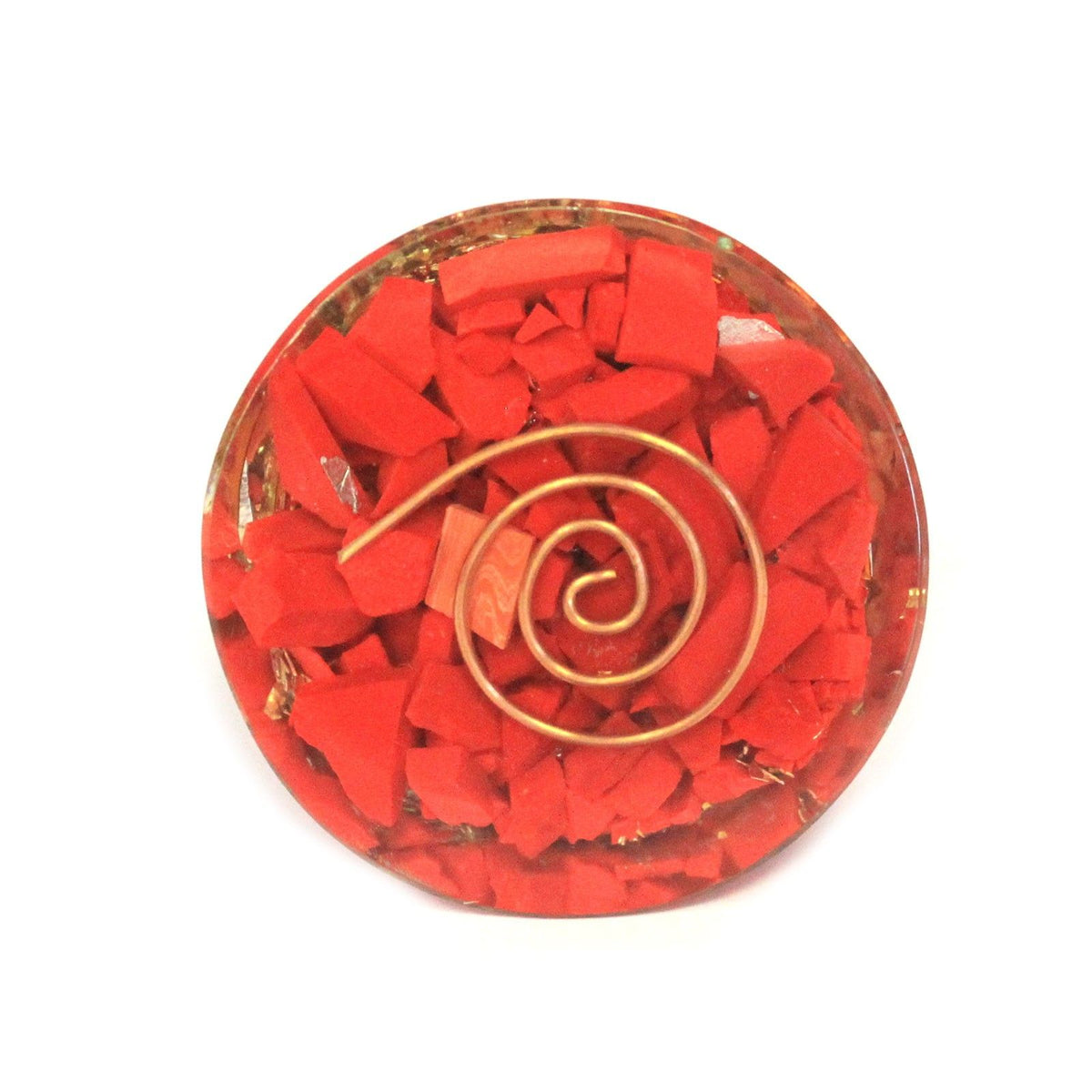 Orgonite Cone 80mm, Multi-Gemstone Chips