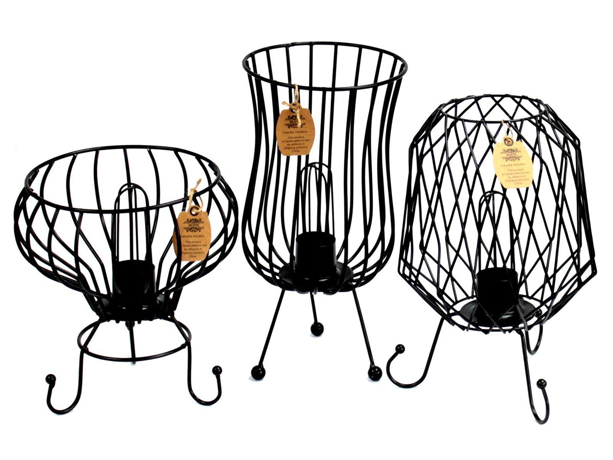 Mesh Salt Rock Brazier Lamp – view 3