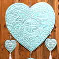Bali Aluminium Wall Mobile - Hearts