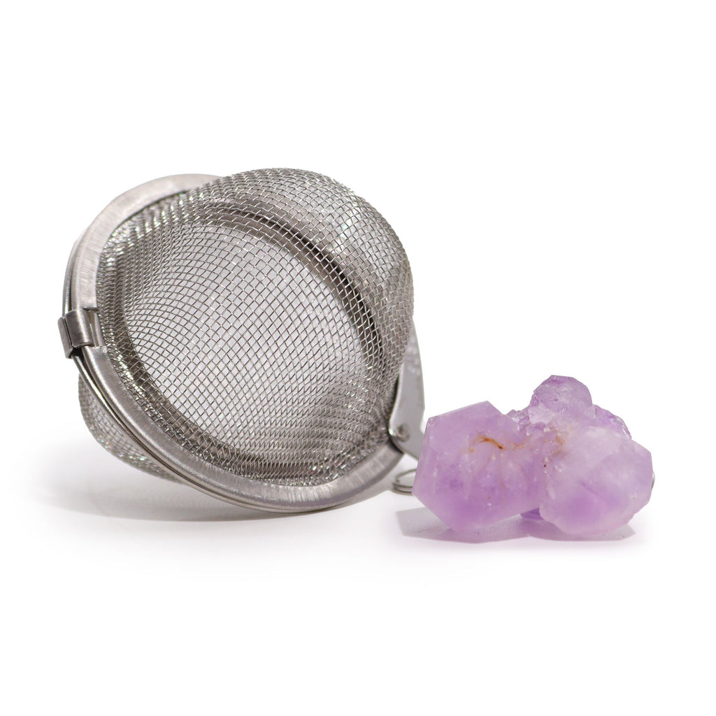 Amethyst Cluster Crystal Tea Strainer – view 6