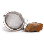 Gold Tigers Eye Crystal Tea Strainer – view 4