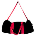 Don't Quit Gym Bag Black with Cherry Pink Handle