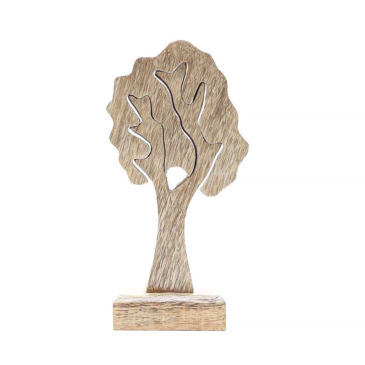 Single Tree 3D Wooden Decoration - 20 x 10 cm – view 4