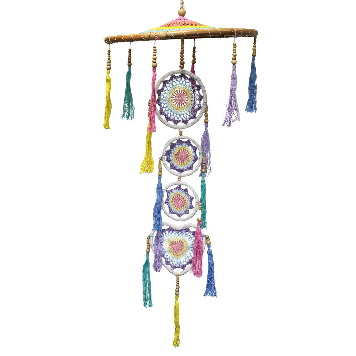 Rainbow Dreamcatcher 120 cm - Pastel – view 4