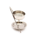 Plated Brass Resin Incense Warmer - Fixed Mesh – view 3