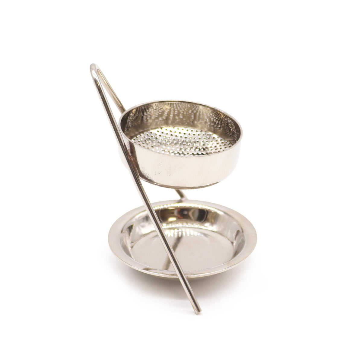 Plated Brass Resin Incense Warmer - Fixed Mesh – view 3