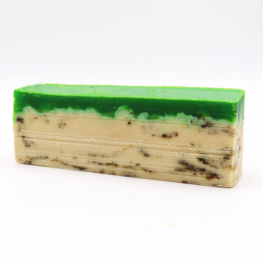 Green Tea Olive Oil Soap Slice