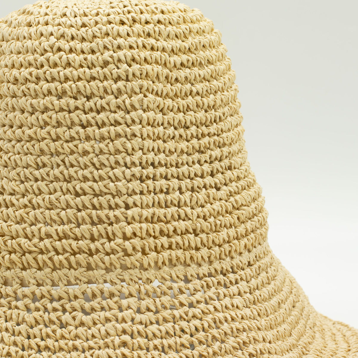 Nomad Sari Floppy Straw Sun Hat - Natural Beige – view 7