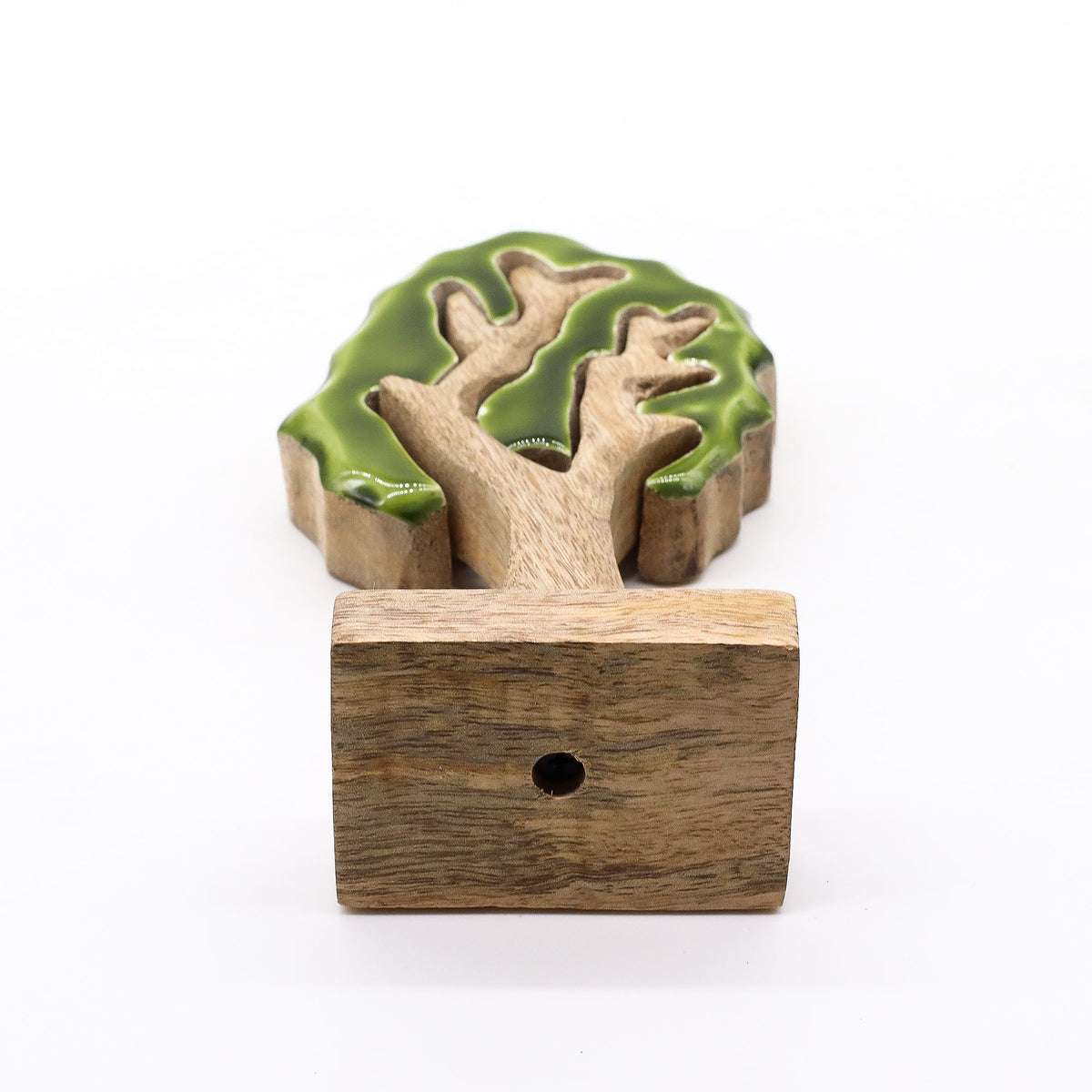 Single Tree 3D Wooden Decoration - 20 x 10 cm – view 9