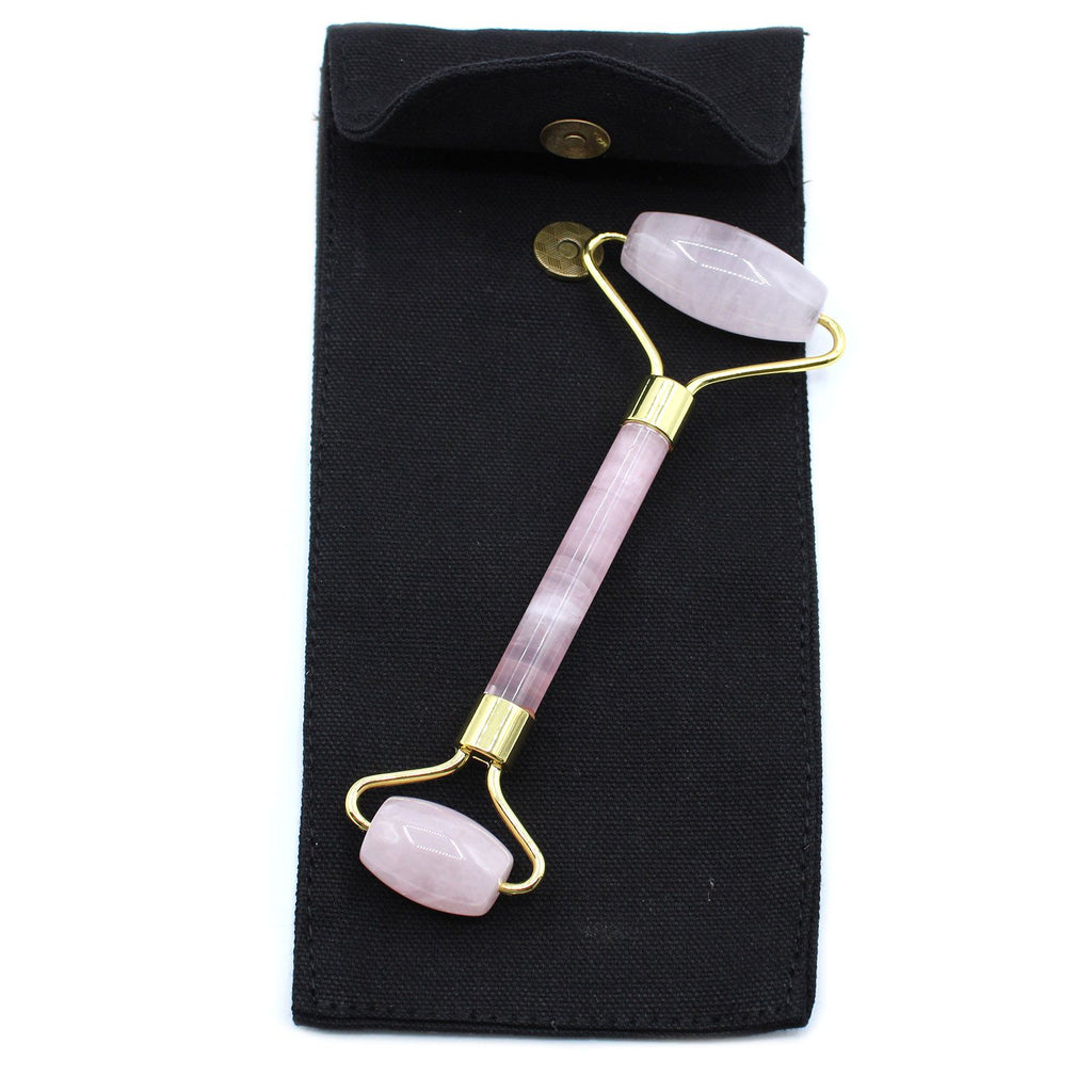 Gemstone Face Roller - Rose Quartz – view 2