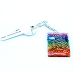 Orgonite Power Keyring - Home Protect Copper and Chakra – view 3