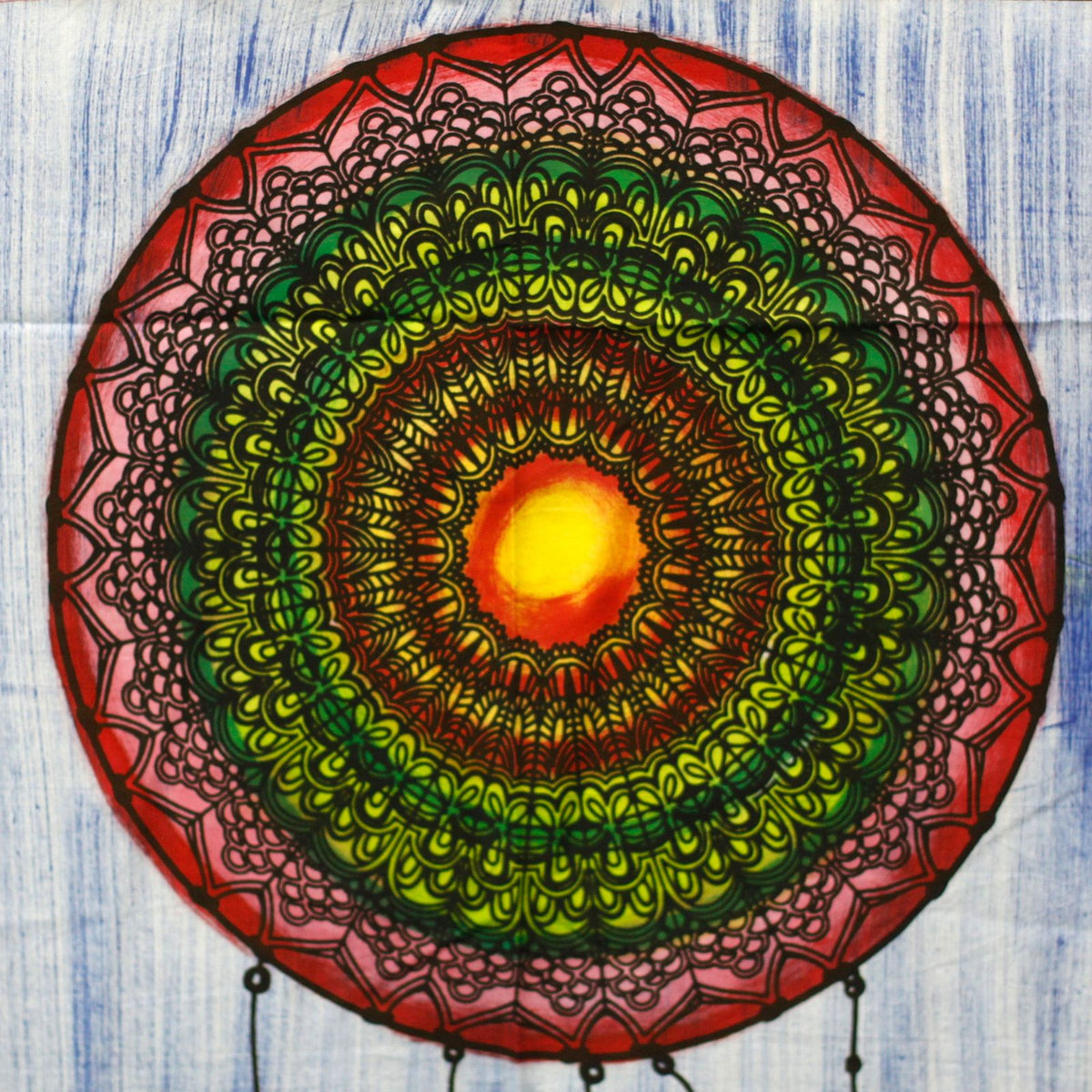 Handbrushed Cotton Wall Hanging - Dreamcatcher – view 3