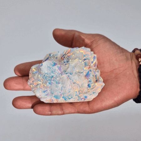 Large Aura Angel Quartz Cluster, approx 9.5cm – view 3