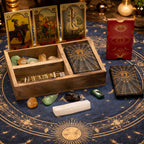 Three Section Tarot Box with Card Holder – view 6