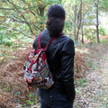 Chocolate Jacquard Backpack - Nepal Style