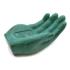 Earth Protect Hand Incense Burner in Green – view 7
