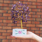 Amethyst Gemstone Tree - 320 Stones - 22.5cm – view 2