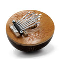Mini Coconut Kalimba with Engraved Top