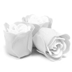 Set of 3 Soap Flower Heart Box - White – view 4