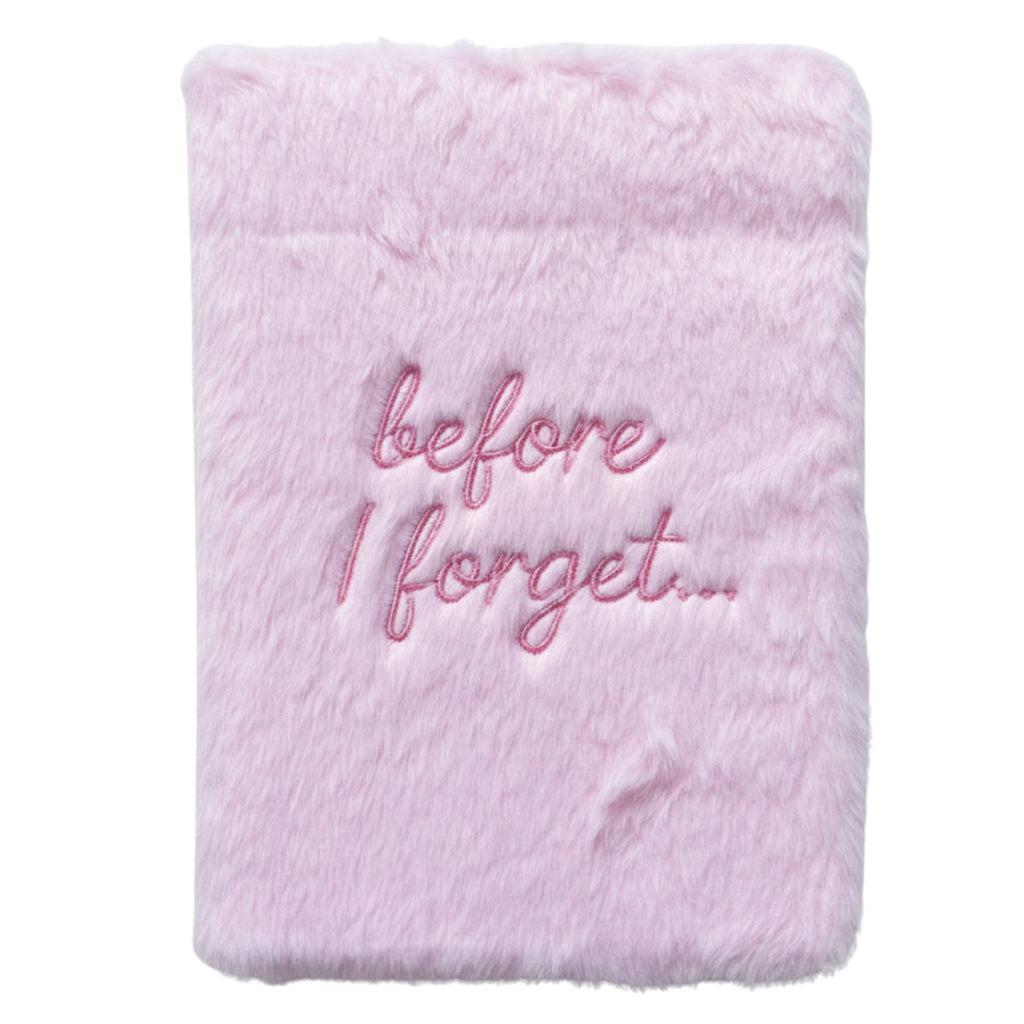 Pink Faux-Fur Dream Journal, Before I Forget, 80 Pages – view 4
