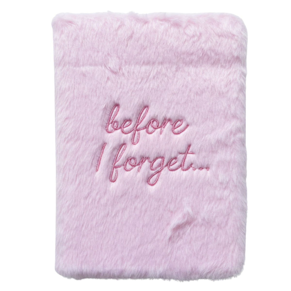 Pink Faux-Fur Dream Journal, Before I Forget, 80 Pages – view 4