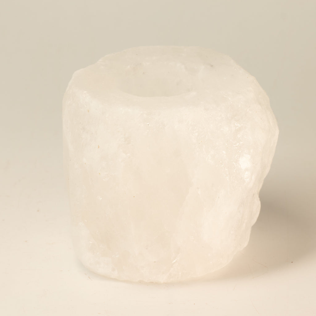 Crystal Rock Himalayan Salt Candle Holder, 600-800 g – view 5