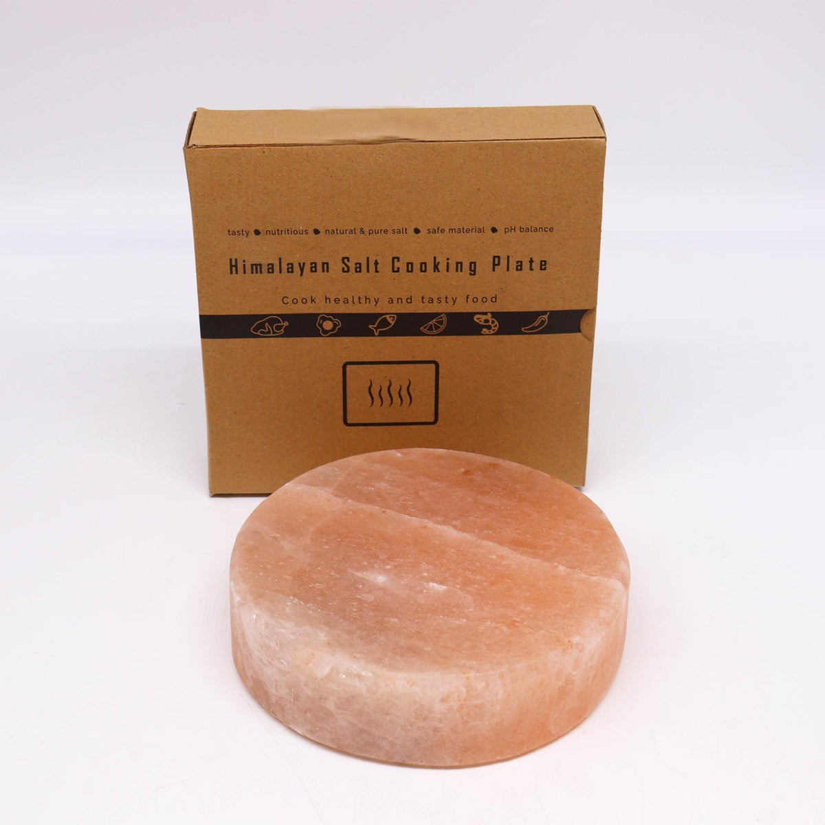 Himalayan Salt Cooking Plate, Round - 20 cm
