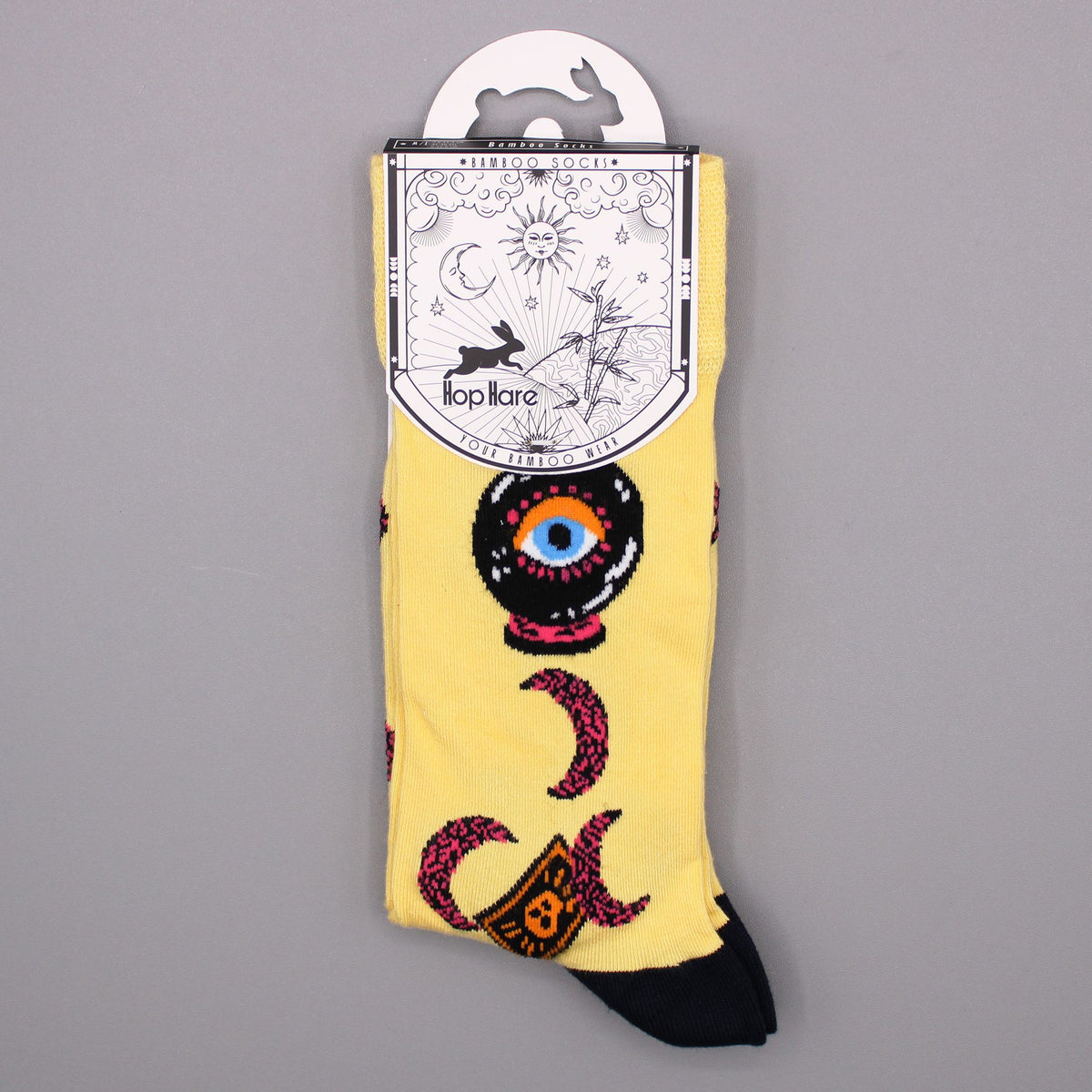 Hop Hare Bamboo Socks (36-40) - Tarot Cards – view 4