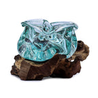 Molten Glass Chunky Ashtray & Candle Holder 23cm – view 3