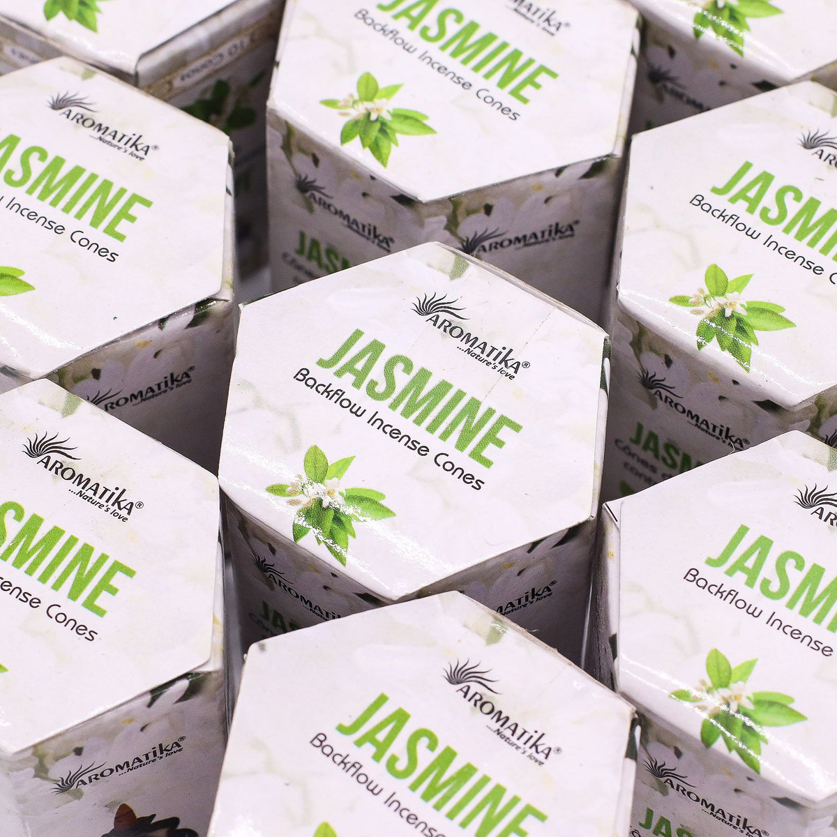 Aromatika Jasmine Backflow Incense Cones Pack of 10 – view 7