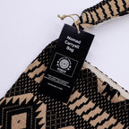 Desert Loom Geometric Jacquard Carryall Bag 40x35cm – view 3