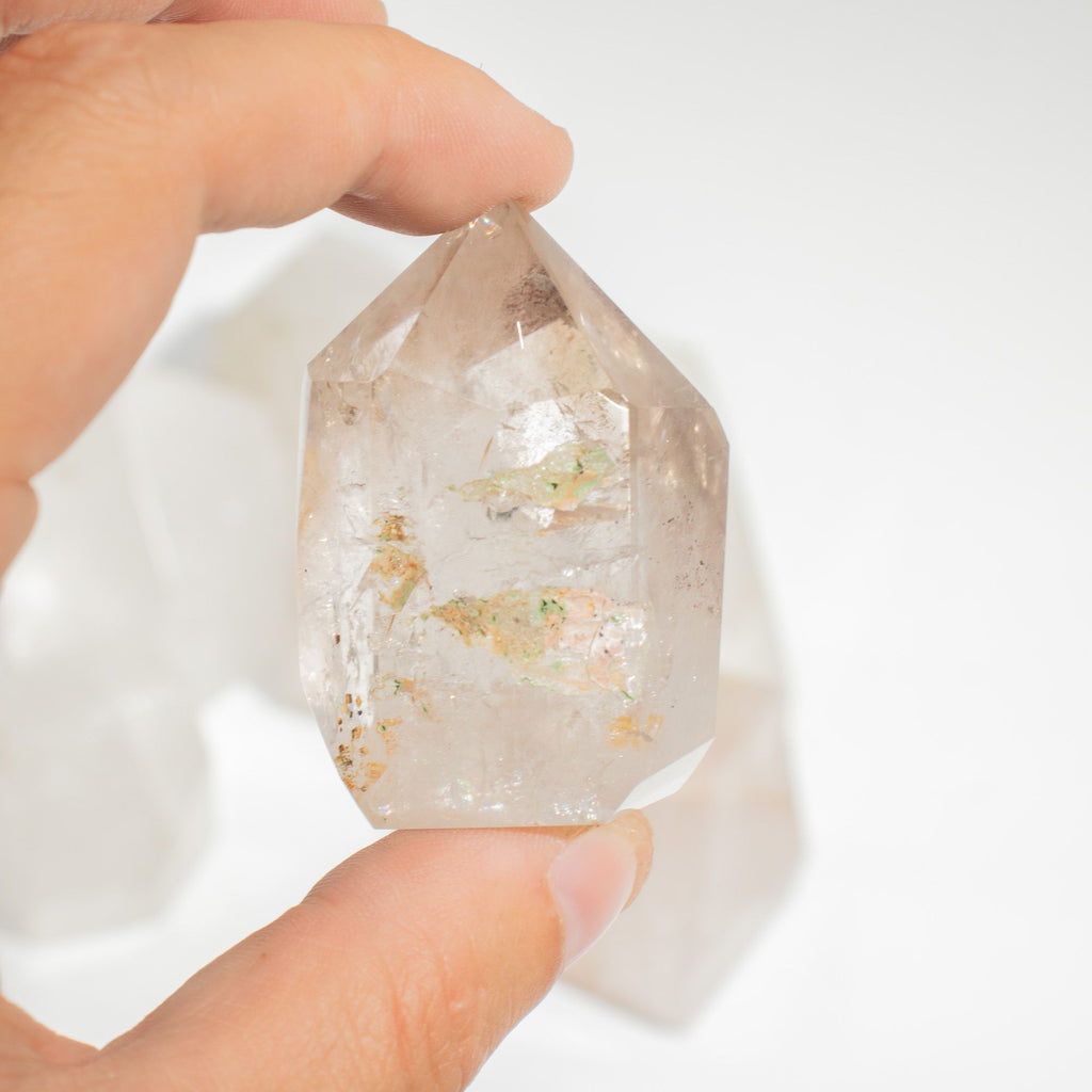 Clear Quartz Gemstone Points, approx 8 pieces (0.5 kg) – view 4