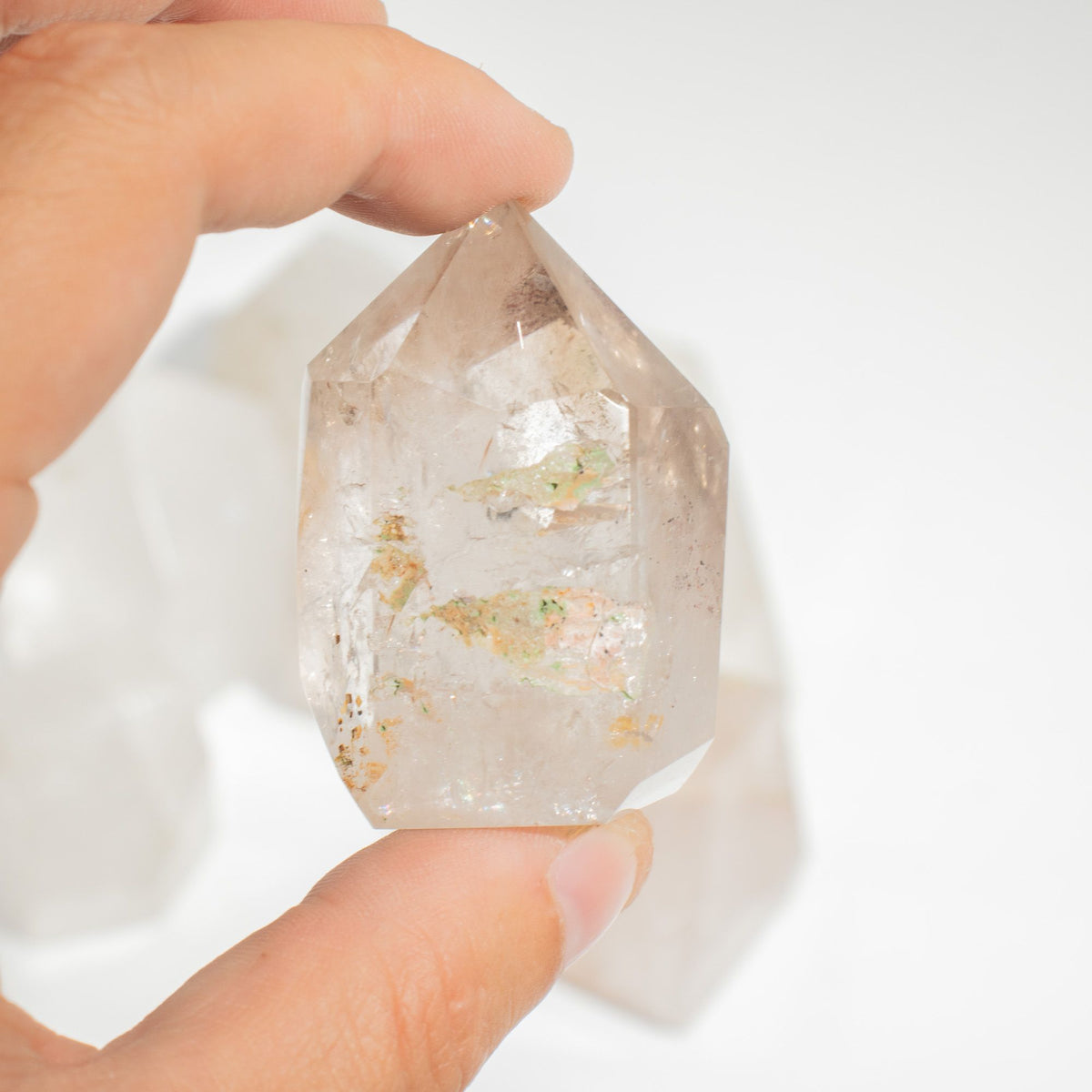 Clear Quartz Gemstone Points, approx 8 pieces (0.5 kg) – view 4