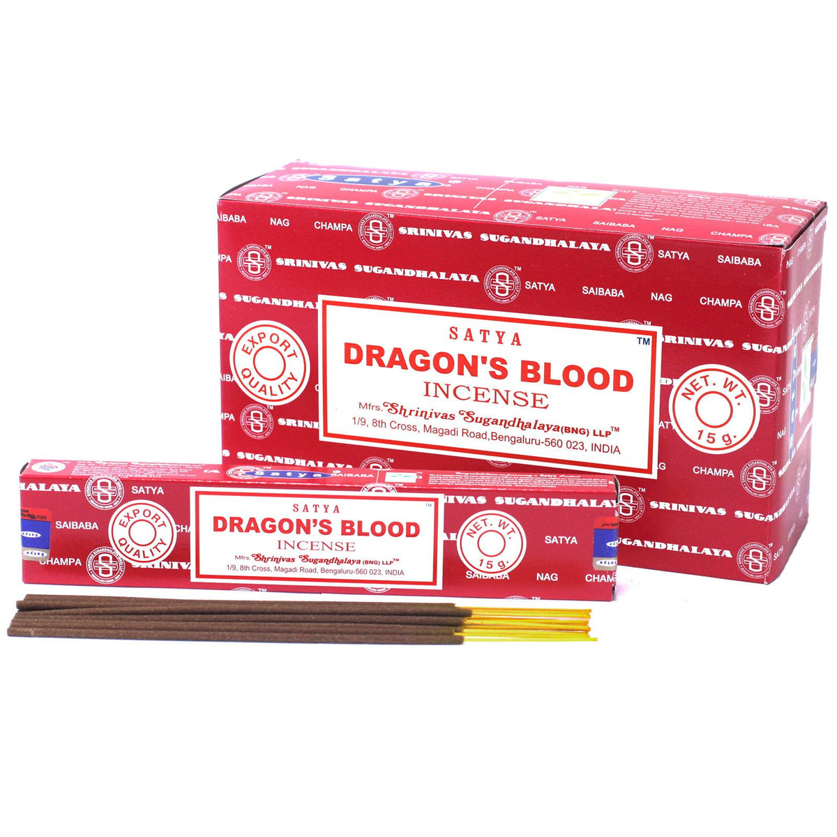 Satya Dragon's Blood Incense Sticks – view 2