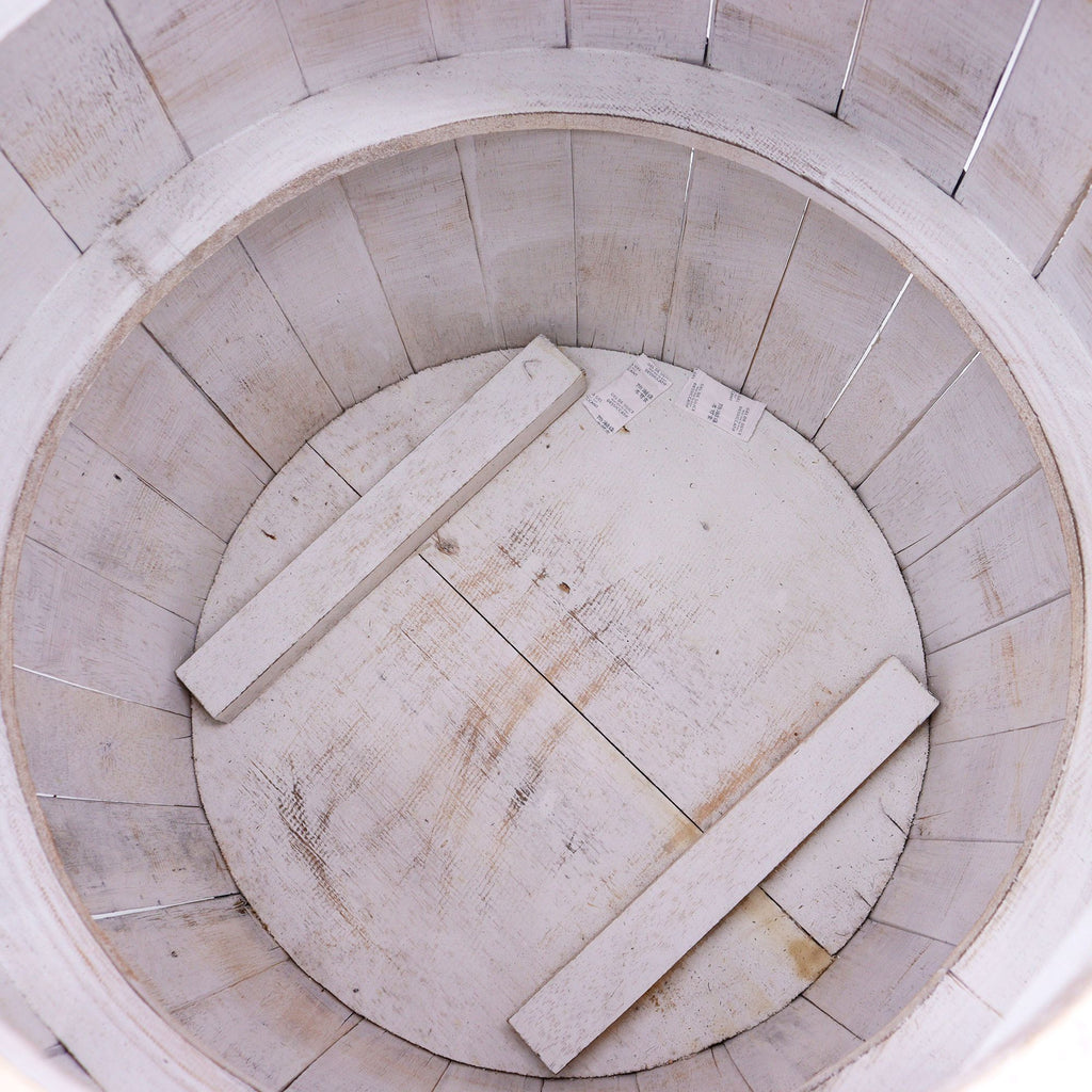 Beer Barrel Table - Whitewash, 60x48.5cm – view 3