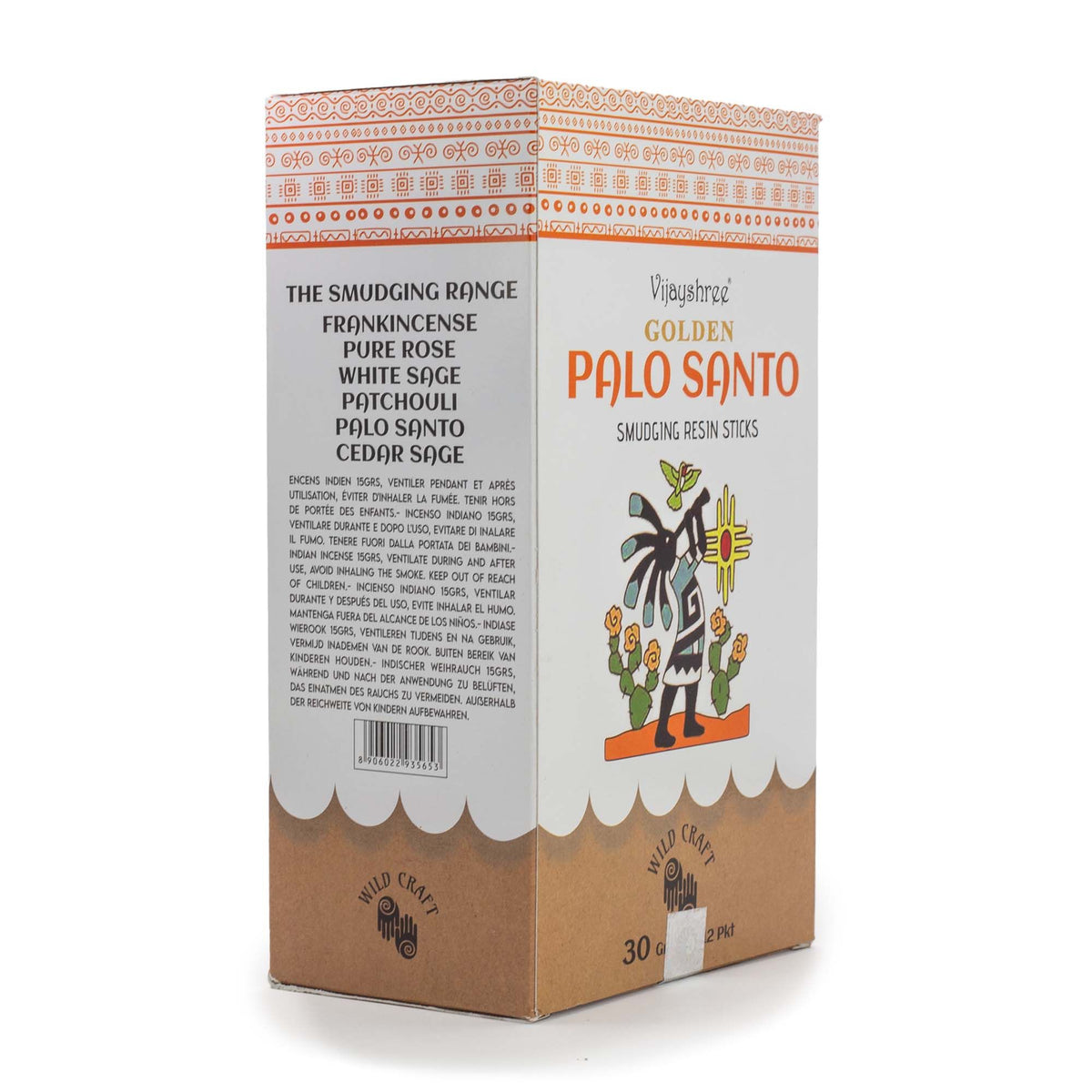 Golden Palo Santo Smudging Resin Sticks - 30g Pack of 6 – view 3