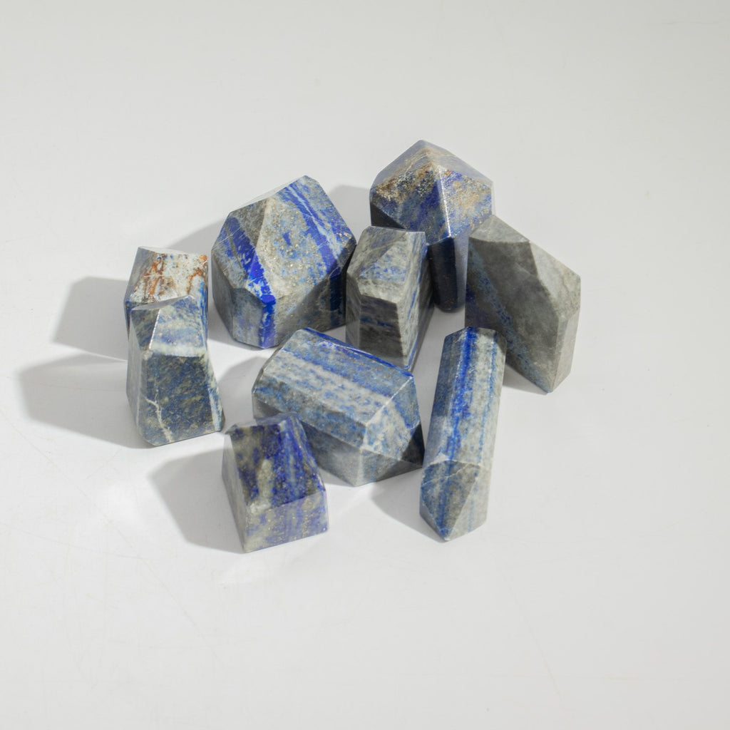 Indian Moonstone Gemstone Point approx 6cm, pack of 8 pieces – view 3