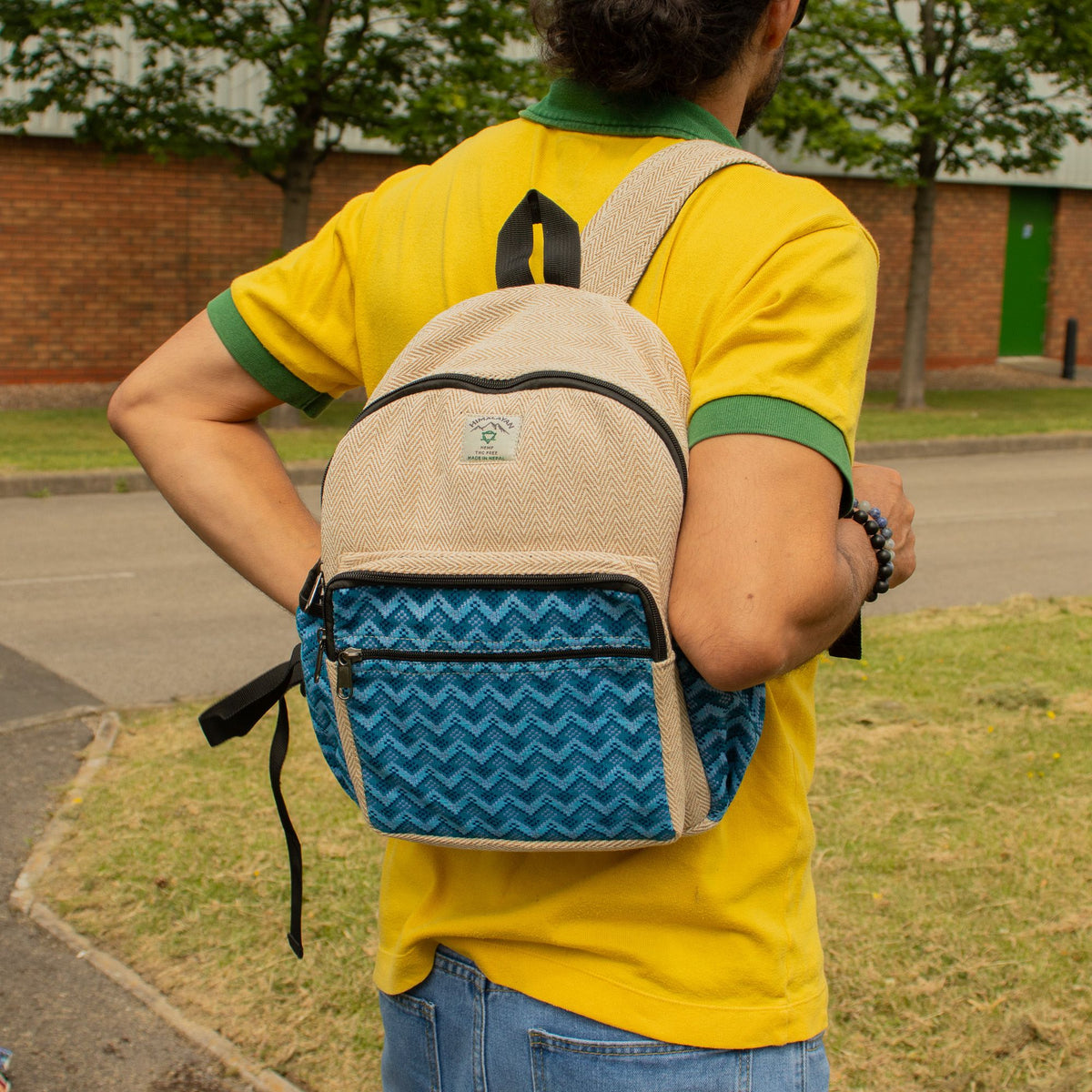 Standard Kathmandu Backpack - Dhaka Design (34x27x10cm) – view 6