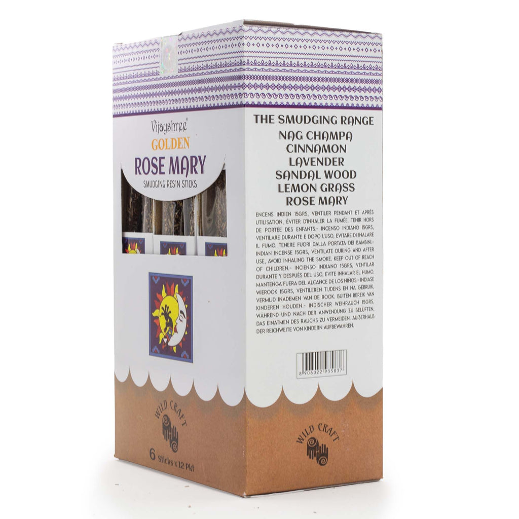 Golden Rose Mary Smudging Resin Sticks - 30g – view 8