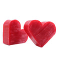 Heart Guest Soaps - Raspberry - Pack of 10