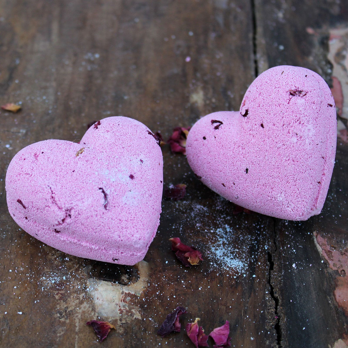 Love Heart Bath Bomb 70g - Ylang & Rose – view 4