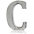 Shabby Chic Wooden Letter C - Mango Wood