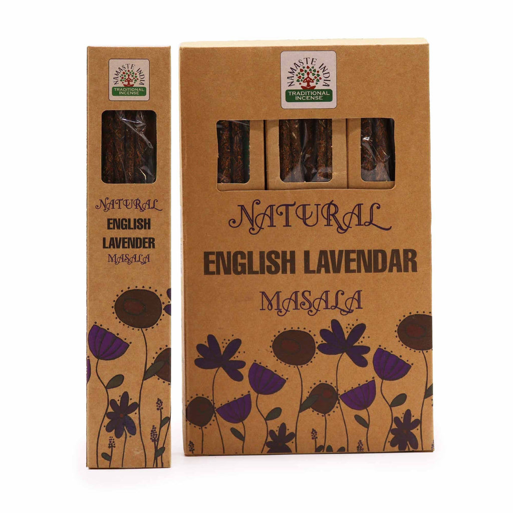 Botanical Masala Incense Sticks - English Lavender – view 2