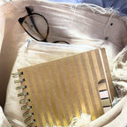Natural Cotton Tote Bag with Leather Handle - Inspiration – view 2
