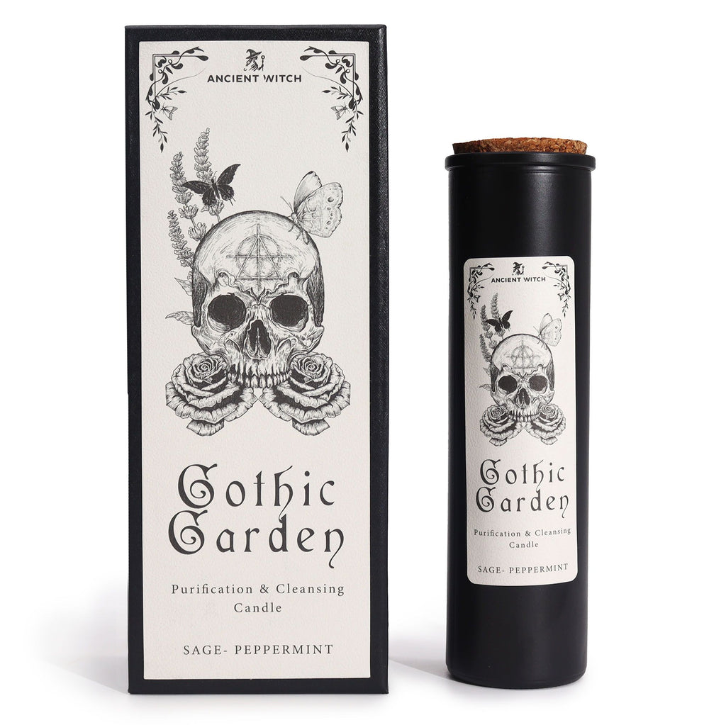 Ancient Witch Gothic Garden Ritual Candle - Sage & Peppermint – view 3