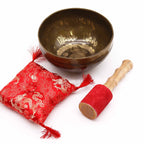 Brass Singing Bowl Set - Golden Tara (19cm) – view 4