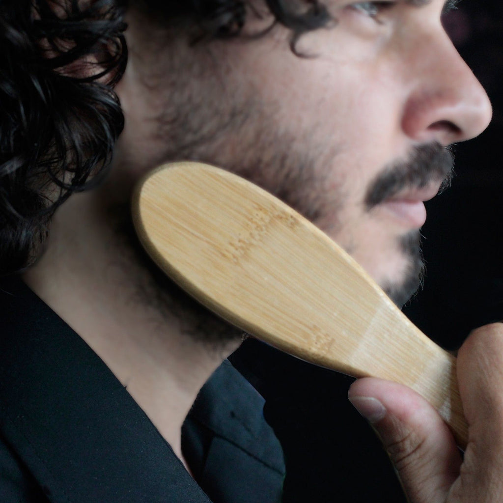 Beard Brush - Bamboo & Boar Hair – view 5