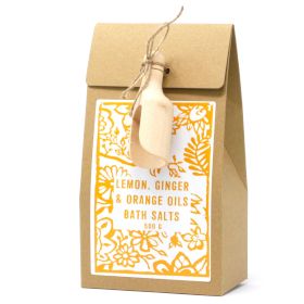 Agnes & Cat Bath Salts 500g - Lemon, Ginger & Orange – view 3