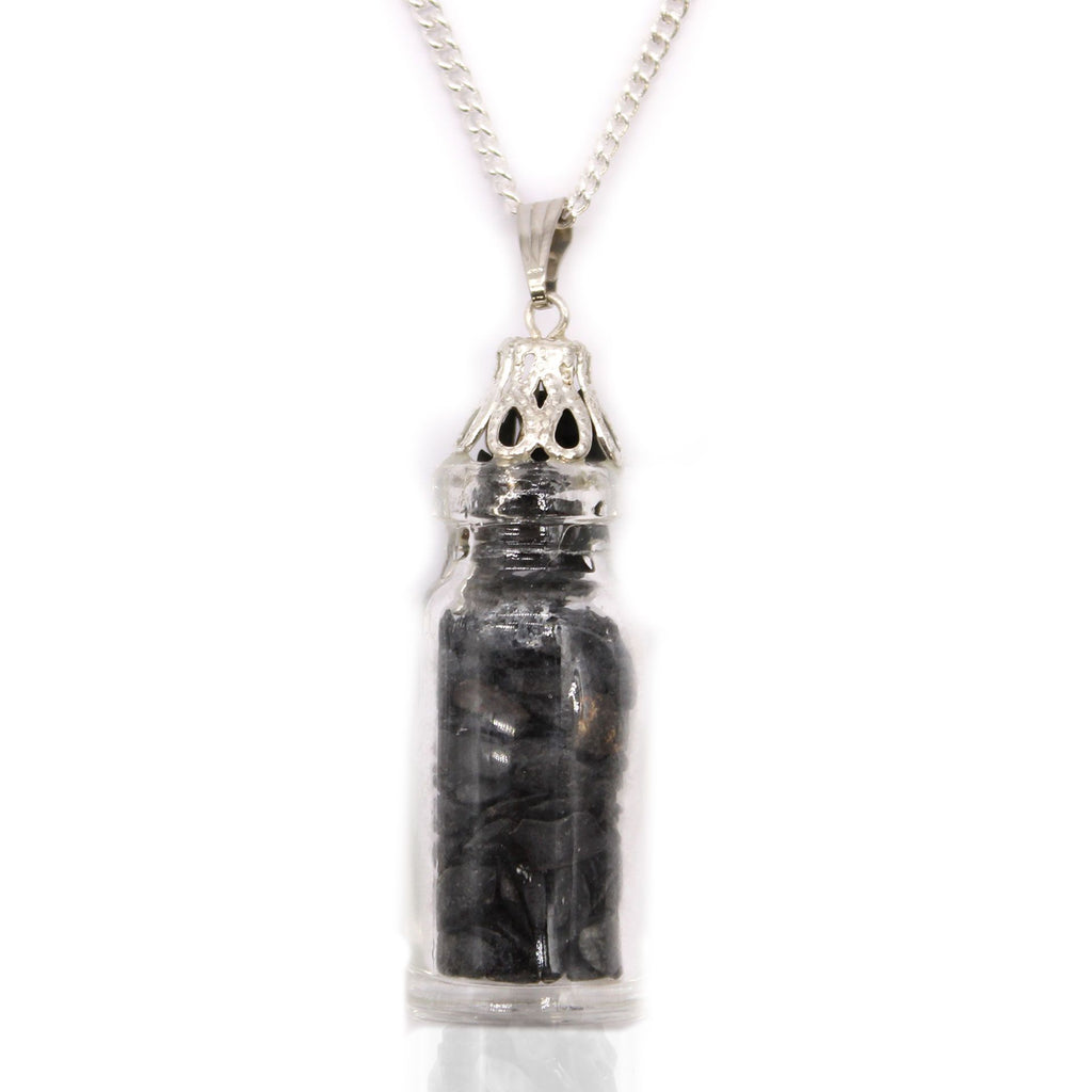 Bottled Gemstones Necklace - Black Onyx – view 3