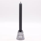 Set of 2 Flip Tealight Holders - Midnight Grey – view 3